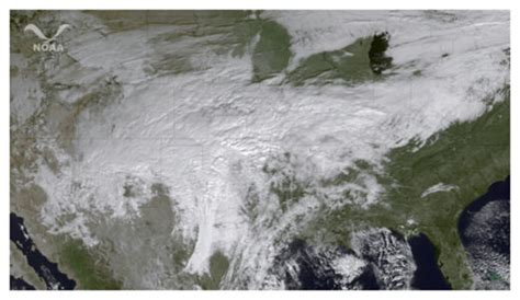 Us Satellite Spies Major Winter Storm Heading For Midwest Earth
