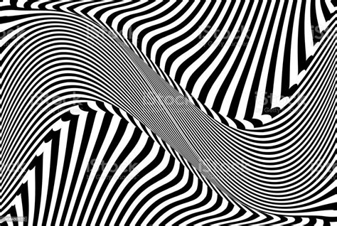 op art wavy lines pattern stock illustration download image now backgrounds black and white