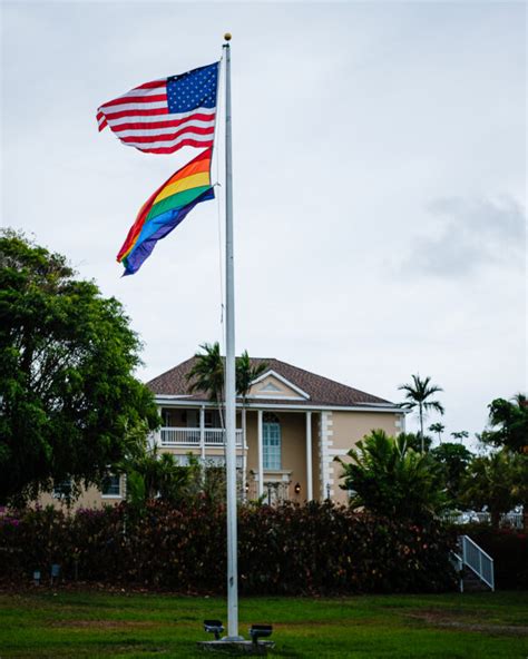 Us Embassy Flies Pride Flag For Month Of June Us Embassy In The Bahamas