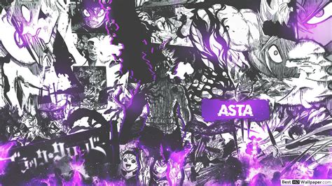 Asta Black Clover Phone Wallpaper Anime Wallpaper Hd