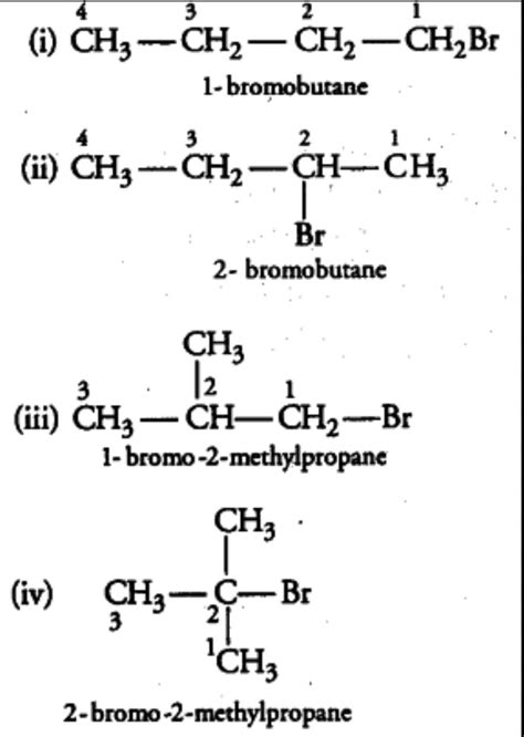 Write The Isomers Of The Compound Having Formula C H Br Brainly In