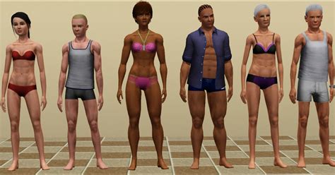 My Sims Blogg Muscle Slider Fix For Naked Teens And Elders By My Xxx