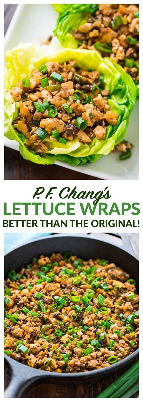 Alice gao ©2014 cooking channel, llc. Copycat PF Changs Vegetarian Lettuce Wraps. Less than 200 ...