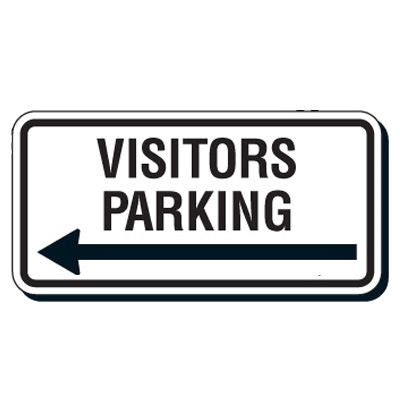 Reflective Parking Lot Signs Visitors Parking Seton Canada