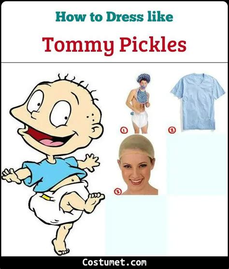 Tommy Pickles Rugrats Costume For Cosplay Halloween 38556 Hot Sex Picture