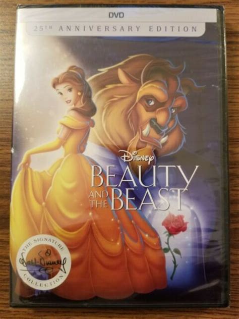Beauty And The Beast Dvd 2017 25th Anniversary Collection Sealed