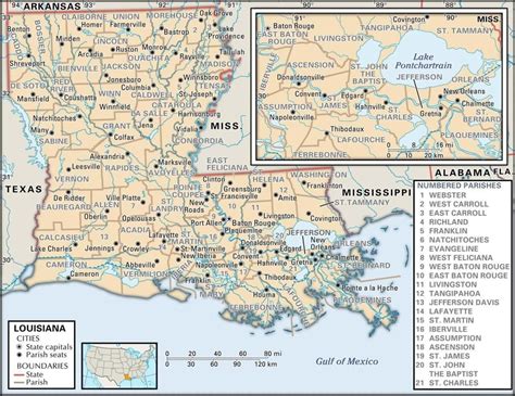 Historical Facts Of Louisiana Parishes