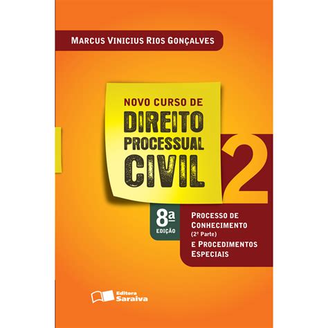 Livro Novo Curso De Direito Processual Civil Processo De