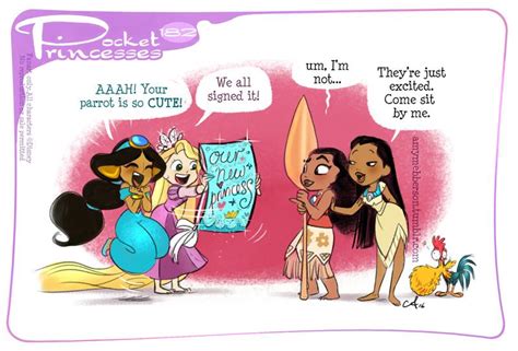 Pocket Princesses Comic Moana Is Our New Princess Princesas De