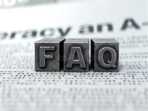 Faq Concept Frequently Asked Questions Stock Photo Image Of Dice