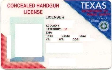 Texas Concealed Carry Weapon CCW Gun Laws Application Requirements