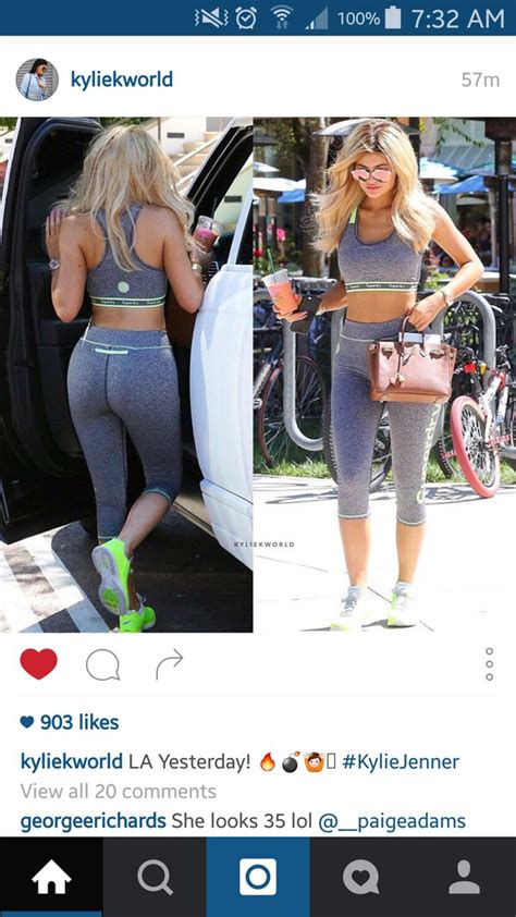 Kylie Jenner Body Workout Kylie Jenner Instagram