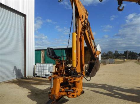 Case 580c Backhoe Bucket And Bucket Quick Hitch Attachment Second Hand