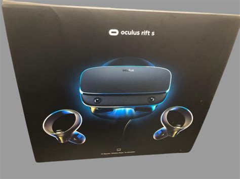 Oculus Rift S Meta Pc Virtual Reality Headset Wbox Good Condition Ebay