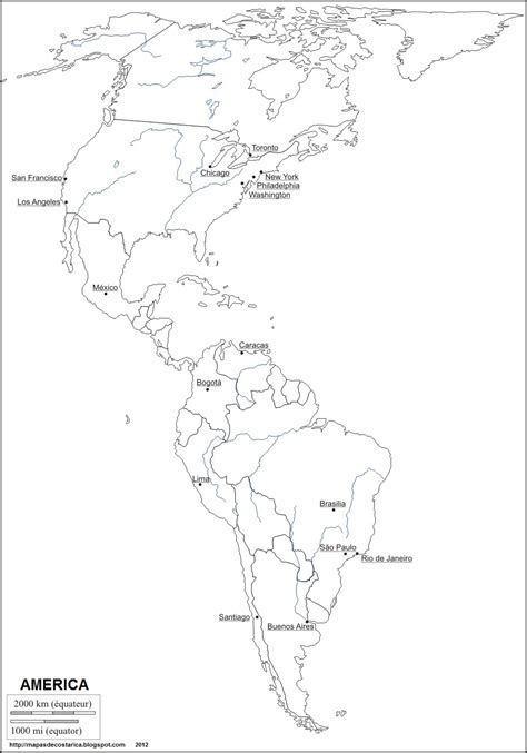 Mapa Das Americas Para Colorir Mapa Politico Das Americas Para Colorir