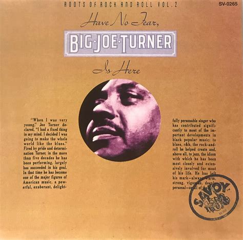 Cd Big Joe Turner Have No Fear Big Joe Turner Is Here Importado Japão Colecionadores