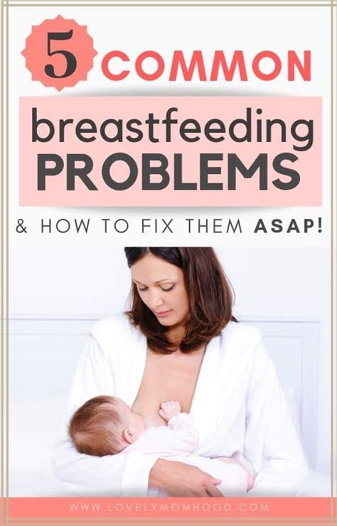 Common Breastfeeding Problems And Solutions To Fix Them Asap Breastfeeding Problems