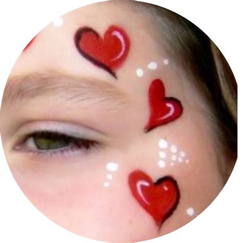 Heart Face Painting Ideas