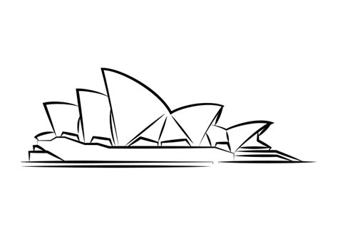 Sydney Opera House Tattoo
