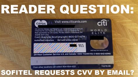 The cvv/cvc code (card verification value/code) is located on the back of your credit/debit card on the right side of the white signature strip; Reader Question: Sofitel Requests CVV Number By email ...