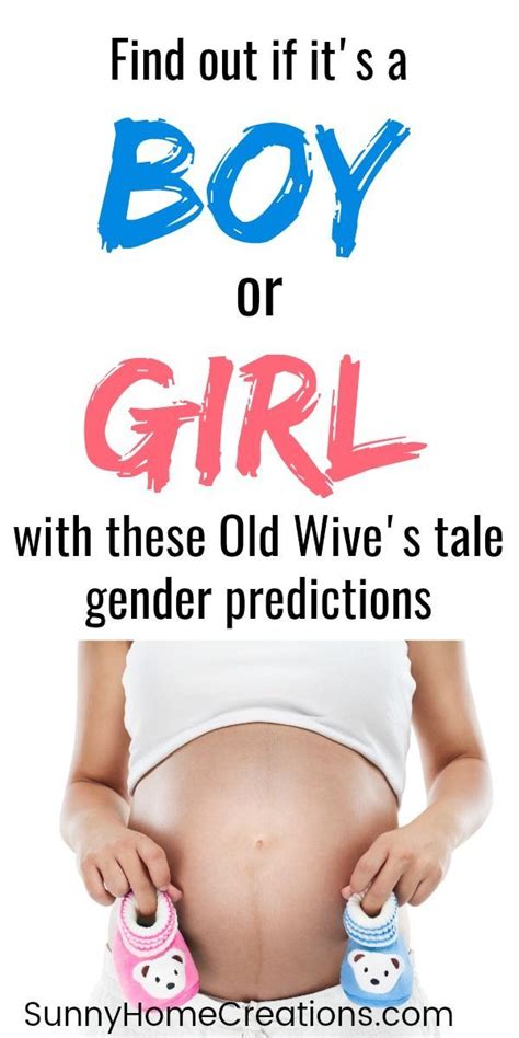 Old Wive S Tales To Predict Baby Gender Baby Gender Prediction Wives