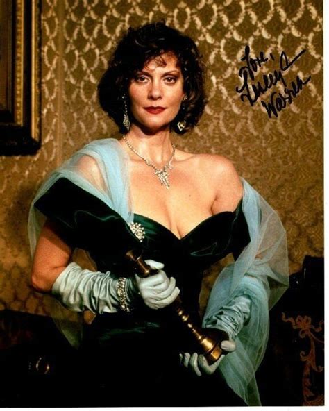 Lesley Ann Warren Signed Autographed Clue Miss Scarlet Photo Etsy In