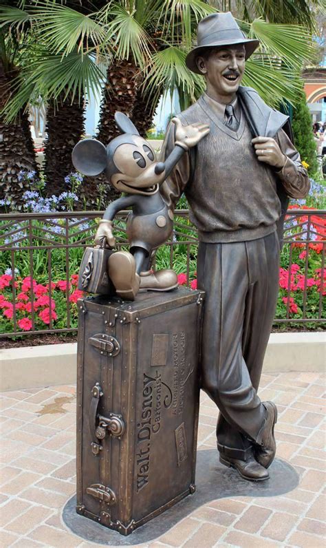 Walt Disney Bronze Statues Mickey Mouse Art Sculpture Disney