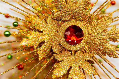 Gold Christmas Tree Topper Free Stock Photo Public Domain Pictures