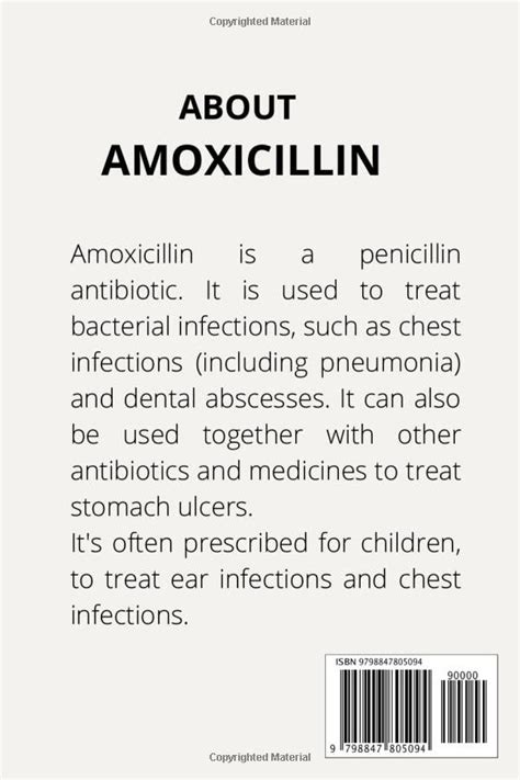 Amoxicillin Antibiotics The Perfect Guide For Treating Infections Such As Bacterial Infection