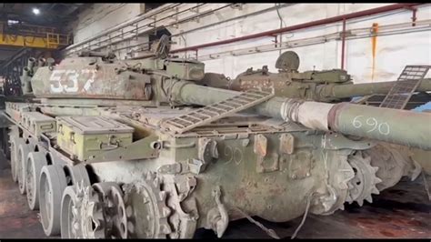 Putin Modernizing 60 Year Old Soviet Tanks For Ukraine War
