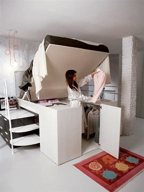 Saving Container Bed With Hidden Storage Space Home Design And Interior