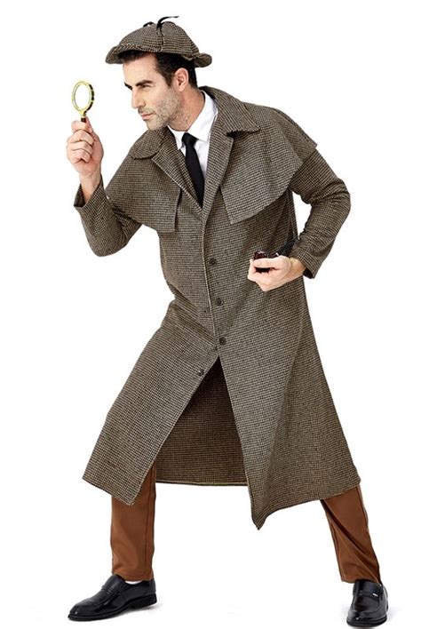 Adult Sherlock Holmes Victorian Detective Costume Book Week Costume