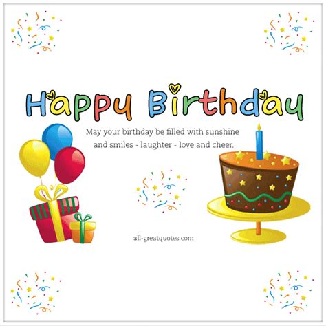 Happy Birthday Free Animated Birthday Cards For Facebook