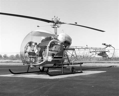 1953 Bell 47g Eeuu Old School Chopper Bell Helicopter Us
