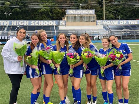 Varsity Girls Soccer Senior Recognition Day 2022