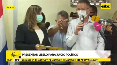 Diputados liberales anuncian libelo acusatorio para juicio político a Abdo y Velázquez