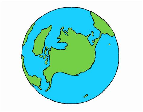 Dibujo De Planeta Tierra Pintado Por En El Día 29 04 18 A