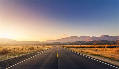 Hill Road Sunset Hd Nature K Wallpapers Images Backg Vrogue Co