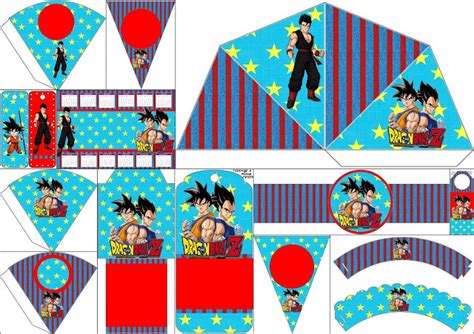 Dragon ball is a comic and multimedia series created by toriyama akira. Dragon Ball Z Free Party Printables. - Oh My Fiesta! for Geeks
