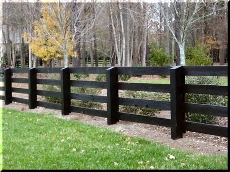 2030 Black Wood Fence Ideas