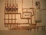 Photos of Radiant Heat Boiler Piping
