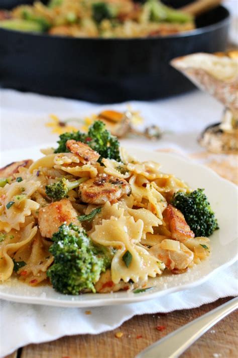 Maybe you would like to learn more about one of these? Broccoli and Chicken Farfalle - Marisa's Italian Kitchen