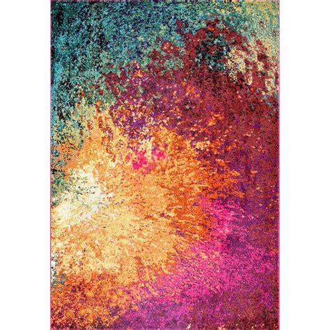 Nuloom Donya Abstract Multi 10 Ft X 14 Ft Area Rug Kkcb28a 10014