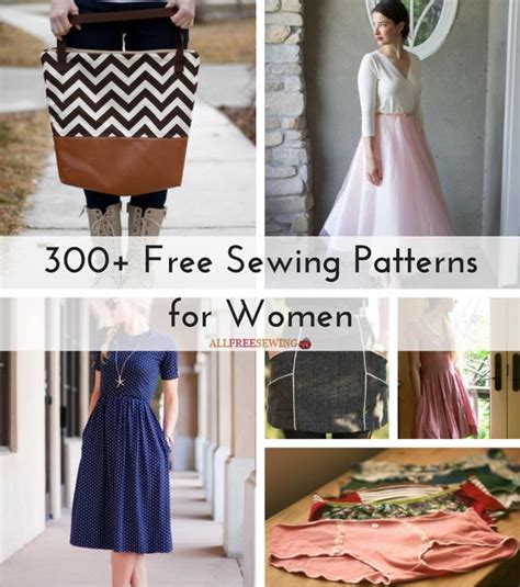 300+ Free Sewing Patterns for Women | AllFreeSewing.com