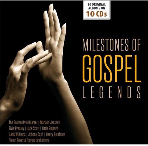 Milestones Of Gospel Legends 10 Cds Cedech