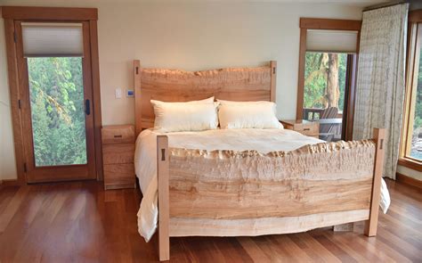 Custom West Coast Bedroom Furniture With A Natural Edge By Live Edge