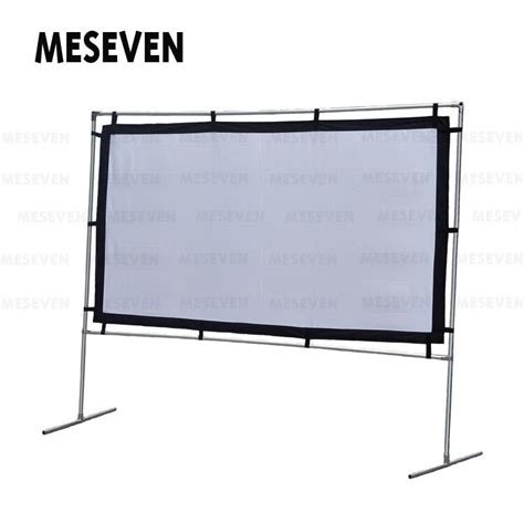 Meseven 72 150 Inch Canvas Screen Projection Stand Bracket