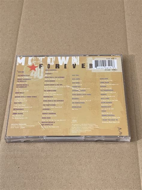 Motown 40 Forever 2 X Cds 1998 Cd106 Ebay