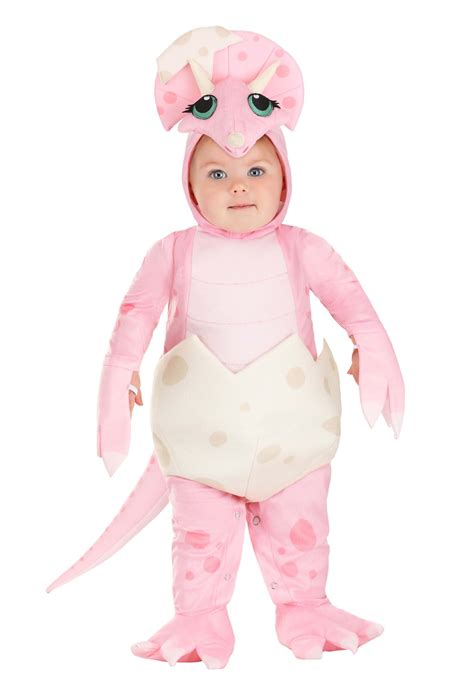 Infants Pink Hatchling Dinosaur Costume Baby Dinosaur Costumes