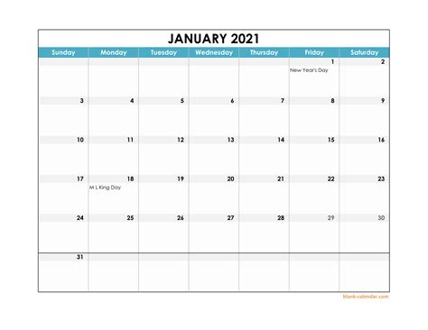 Excel Calendar Template 2021 Editable Excel Calendar Templates 2020 And 2021